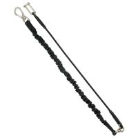 ジャバラ式安全ロープ ブラック
