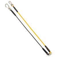 ショックコード式安全ロープ イエロー