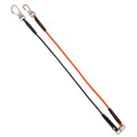 ショックコード式安全ロープ オレンジ