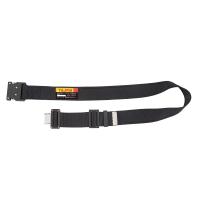 胴ベルト 黒アルミワンタッチ カーブ Lサイズ