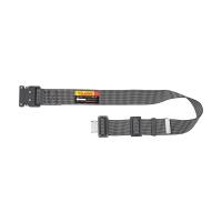 胴ベルト 黒アルミワンタッチ Mサイズ ドット白