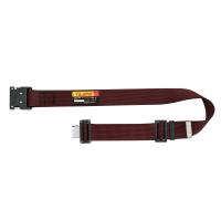 胴ベルト 黒アルミワンタッチ Lサイズ ドット赤