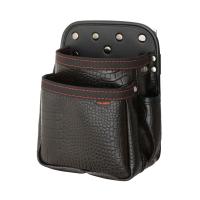 セフ腰袋 クロコ 腰袋2段中