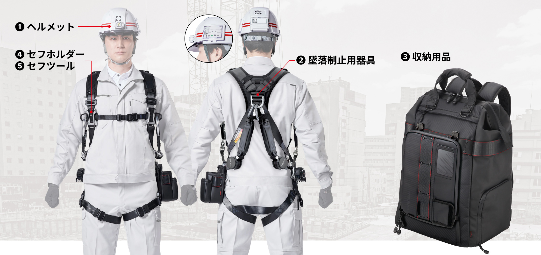 監督管理者 全装備イメージ