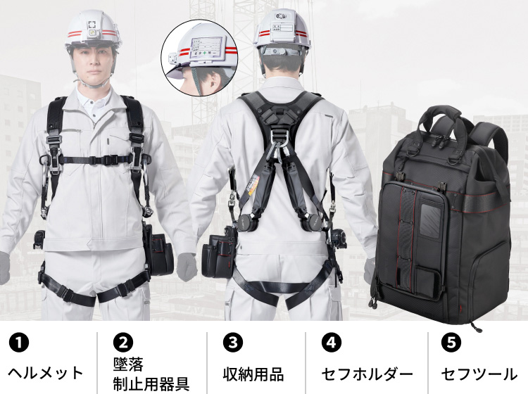 監督管理者 全装備イメージ