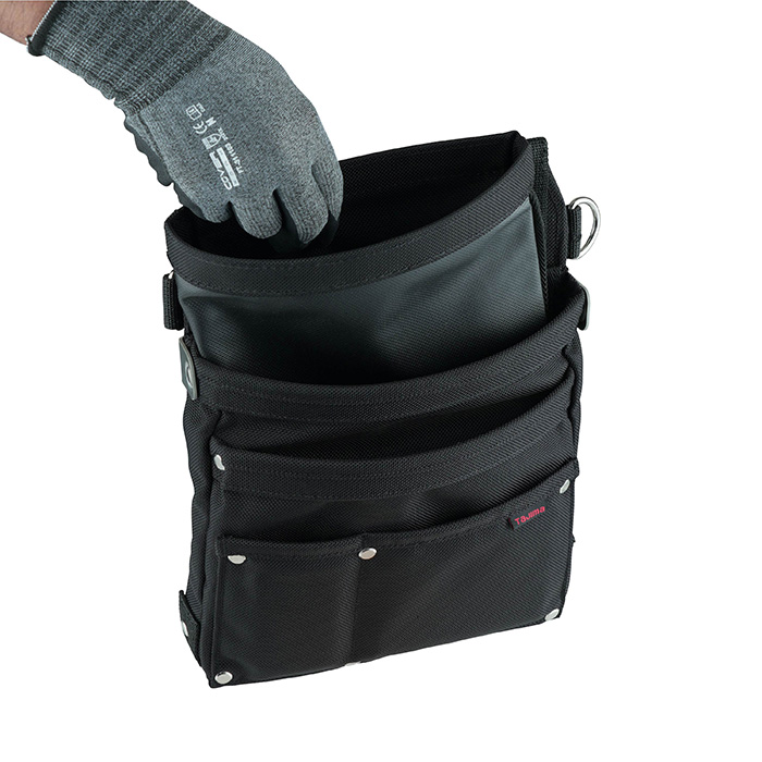 崩れにくく形状にフィットする内袋