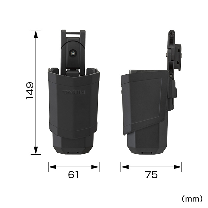 セフ工具ホルダー ペンホルダー 寸法図