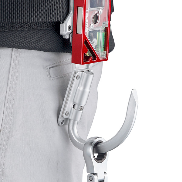 アルミ スリムJフック 折りたたみ 使用イメージ