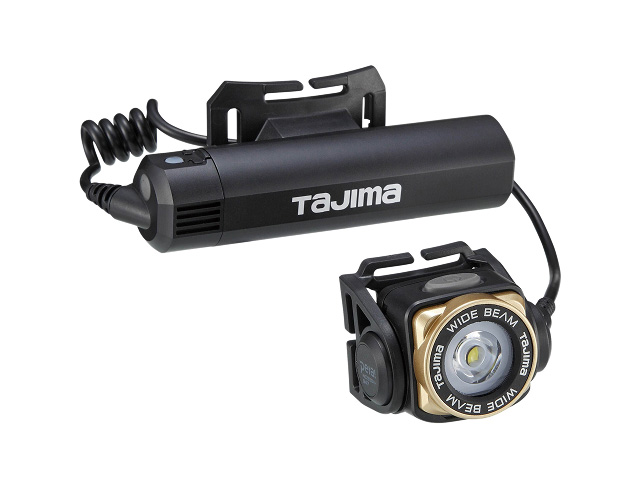 TAJIMA（タジマ）ヘッドライト NDS 500lm 大径照射 3747 セット 本体画像