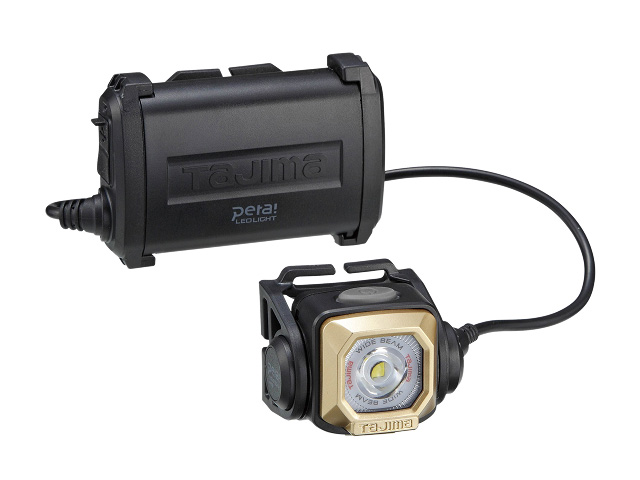 TAJIMA（タジマ）ヘッドライト NDS 500lm 大径照射 3718 セット 本体画像