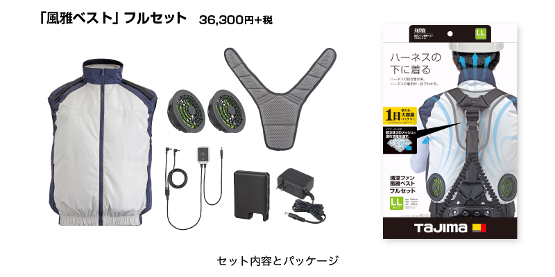 「風雅ヘッド2」フルセット セット内容とパッケージ